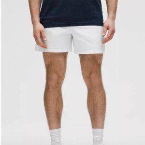 Lululemon Pace Breaker Linerless Shorts 5” White Mens Size Large